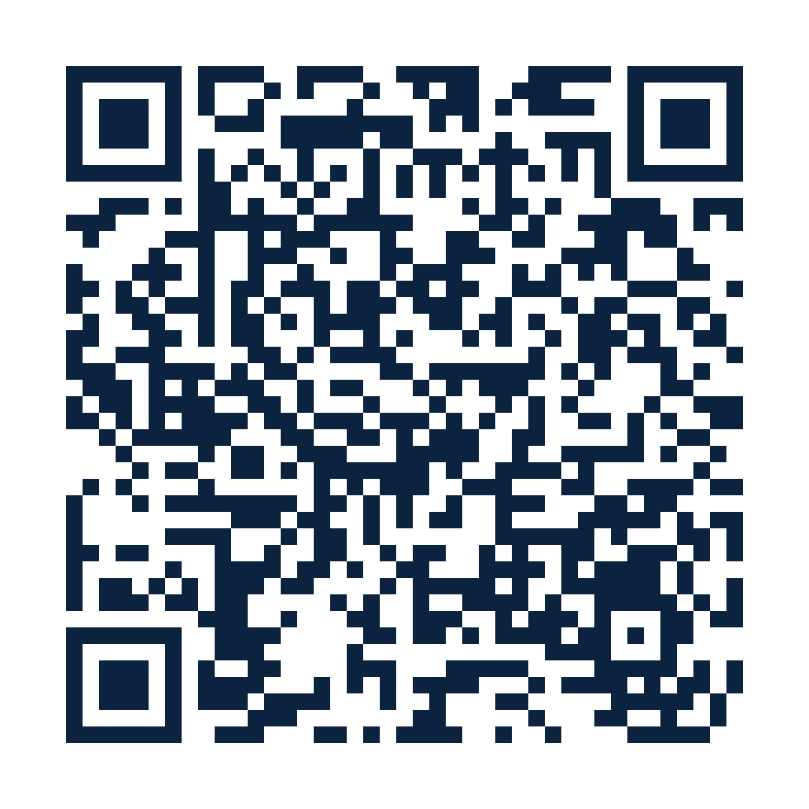Código QR de Pre Inscripciones 2027